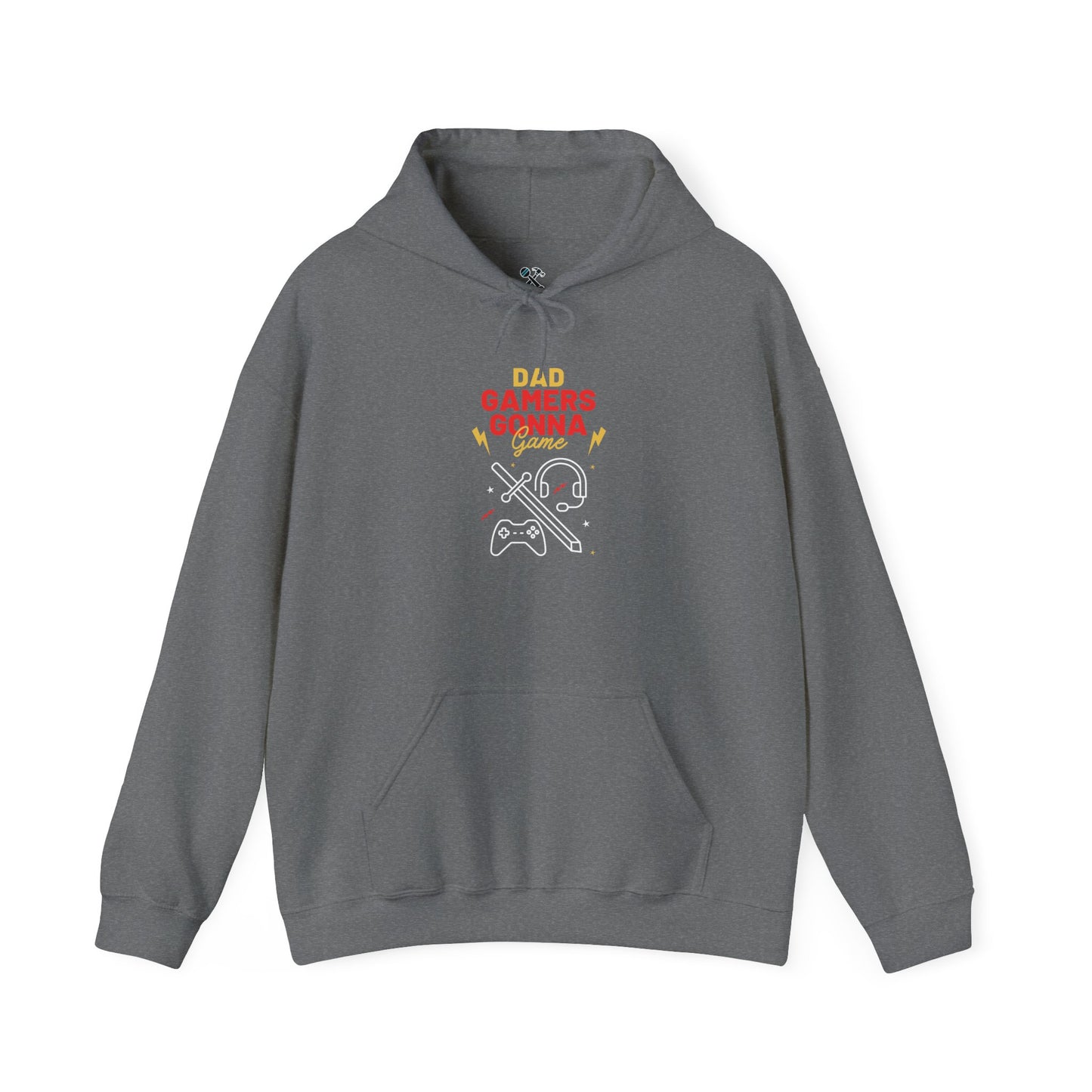 Gamer Dad's Hoodie Graphite Heather Hoodie