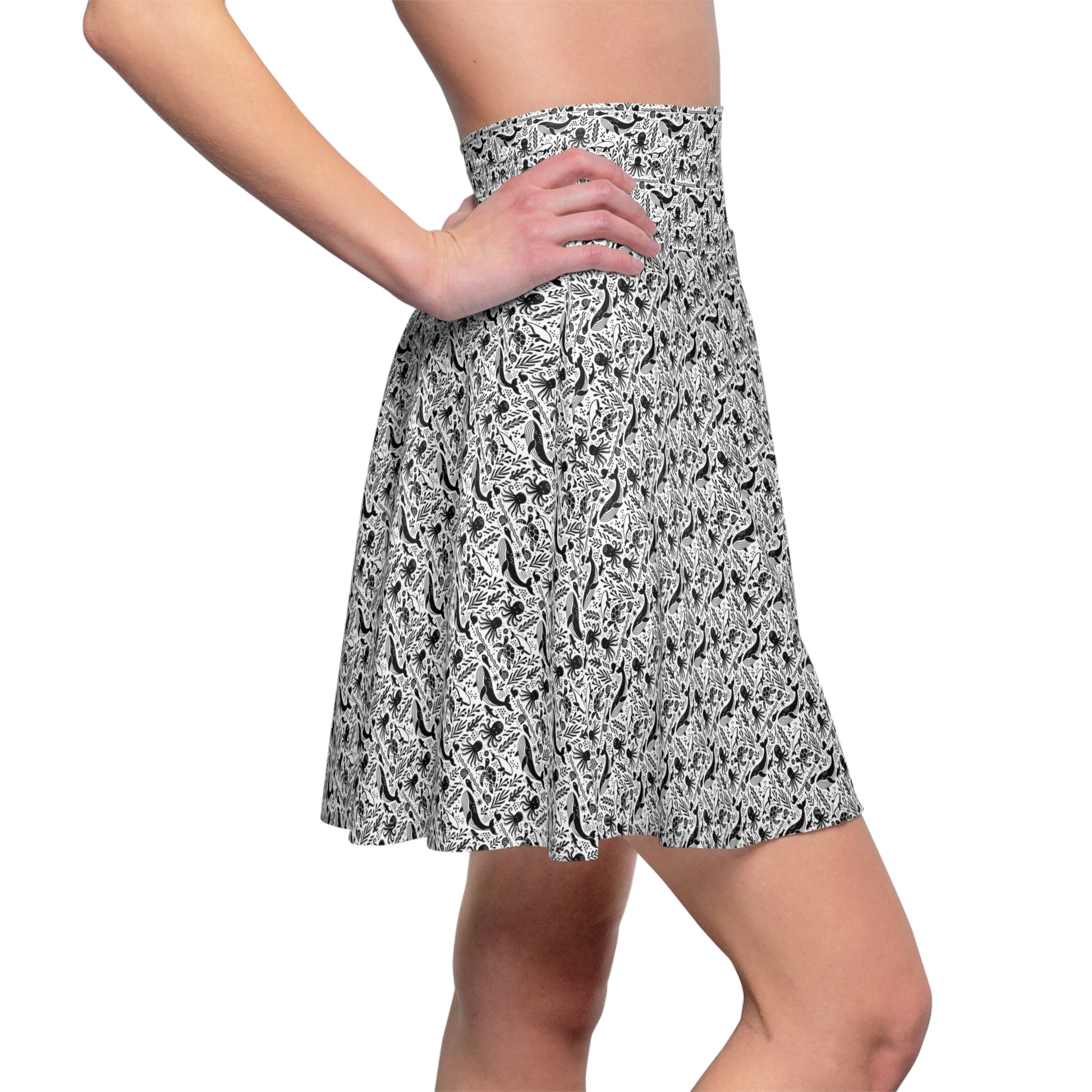 First Tide Skater Skirt All Over Prints