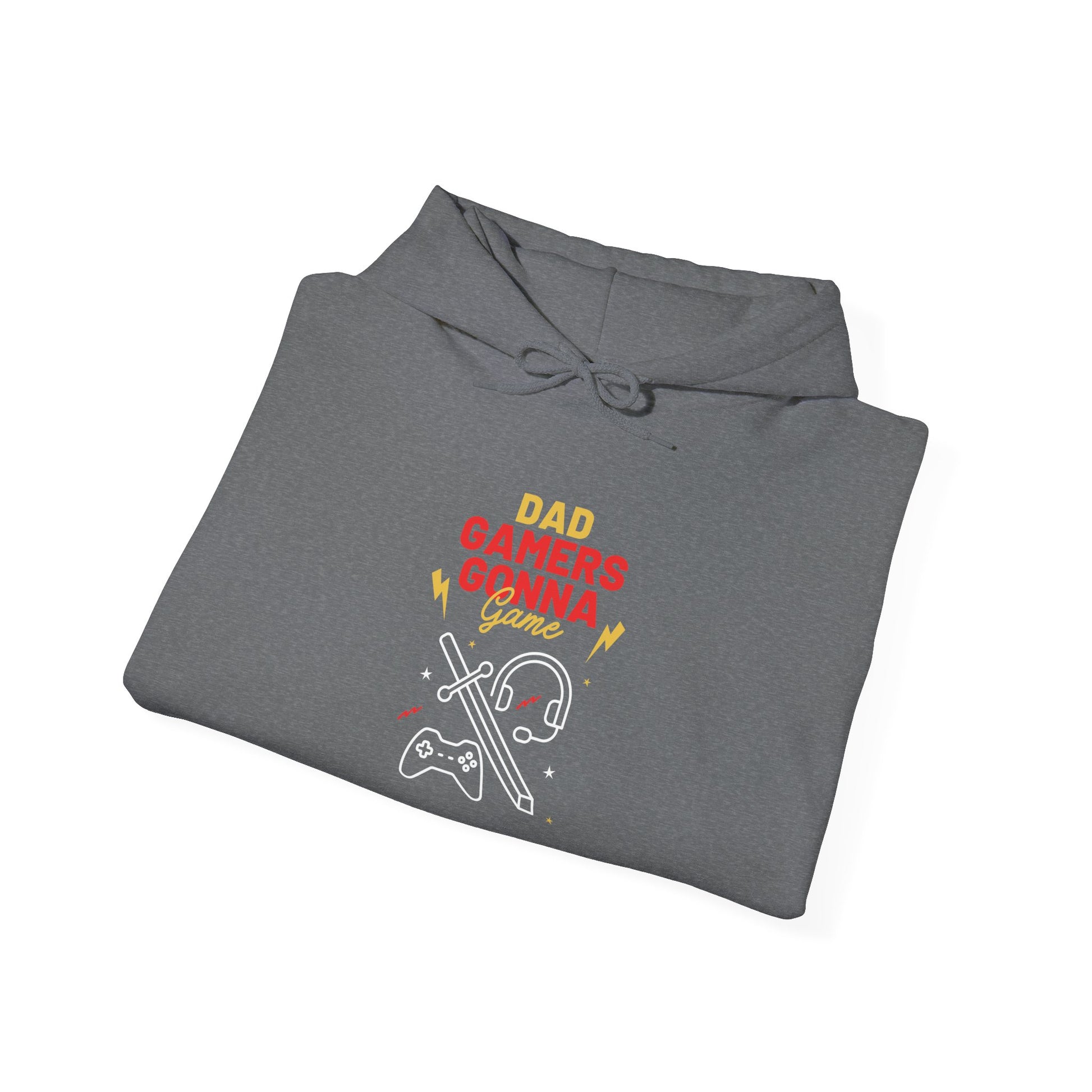Gamer Dad's Hoodie Graphite Heather Hoodie