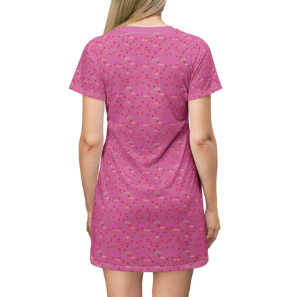 T-Shirt Dress (AOP) All Over Prints