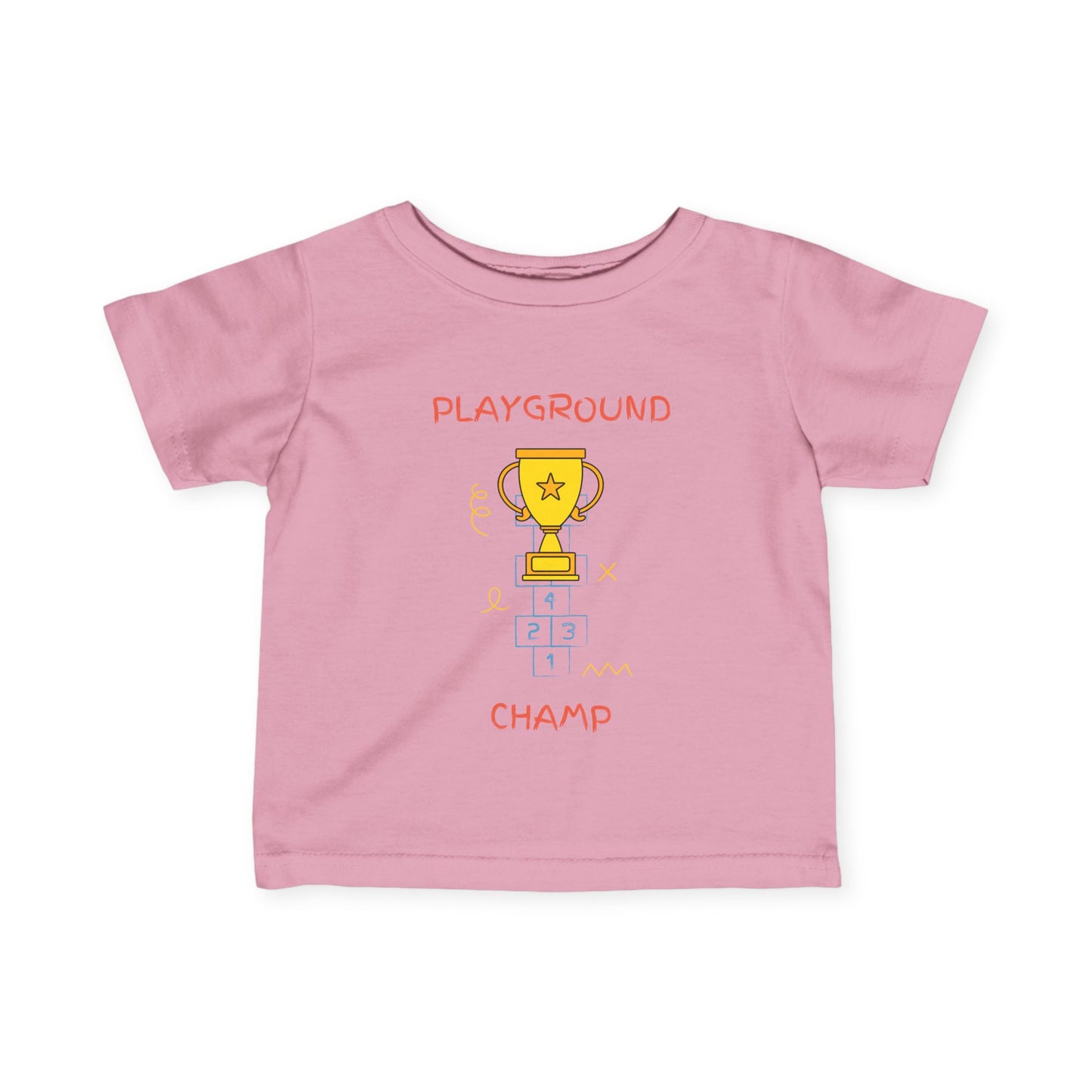 Playground Champ Infant Tee Pink Kids clothes