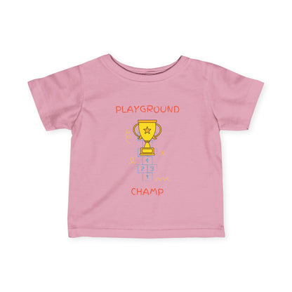 Playground Champ Infant Tee Pink Kids clothes