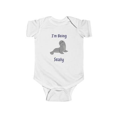 I'm Being Sealy Baby One-piece