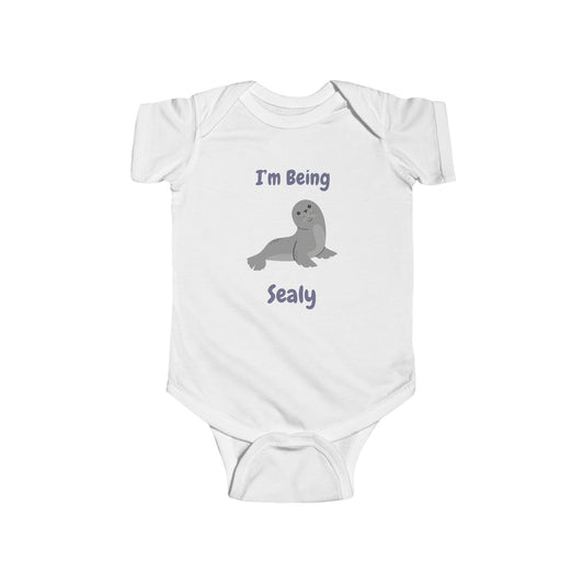 I'm Being Sealy Baby One-piece