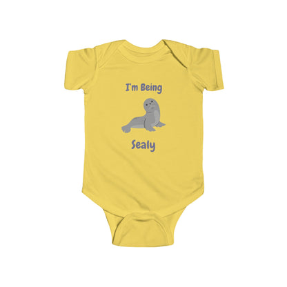 I'm Being Sealy Baby One-piece