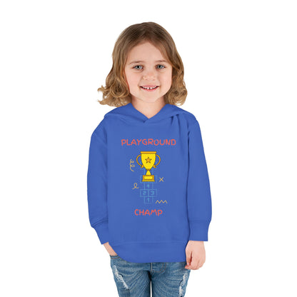 Playground Champ Toddler Fleece Hoodie Vintage Royal Kids clothes
