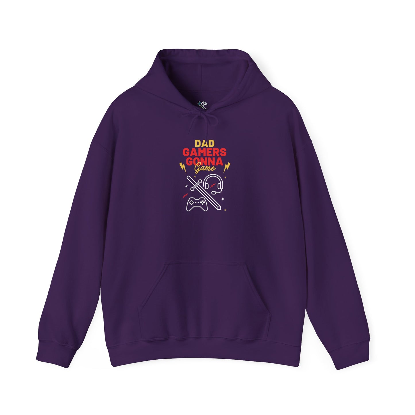 Gamer Dad's Hoodie Purple Hoodie