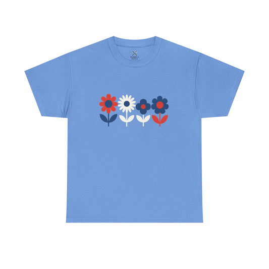 Petals & Patriotism High Contrast Tee