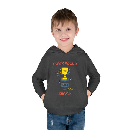 Playground Champ Toddler Fleece Hoodie Vintage Smoke Kids clothes
