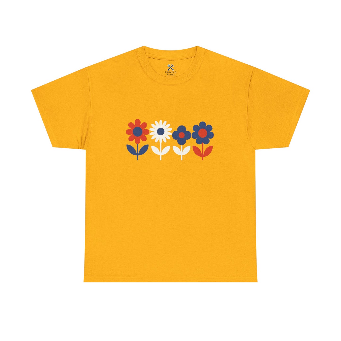 Petals & Patriotism High Contrast Tee