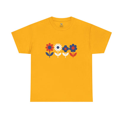 Petals & Patriotism High Contrast Tee
