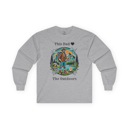 The Outdoors Dad Long Sleeve Tee