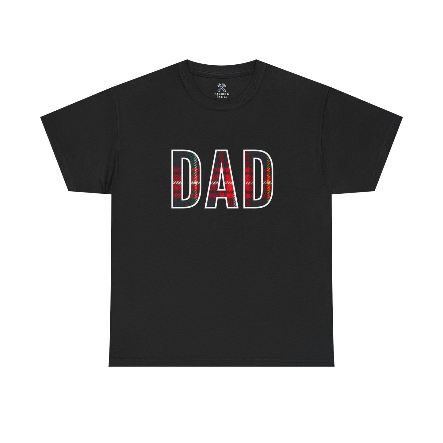 Plaid Dad Tee