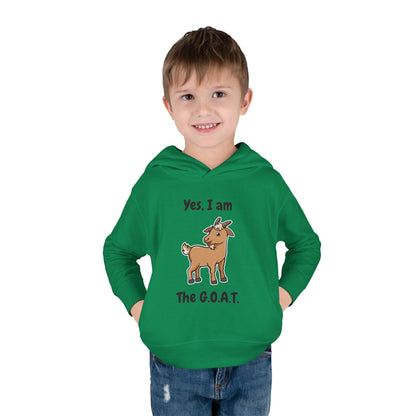 I am The G.O.A.T. Toddler Hoodie