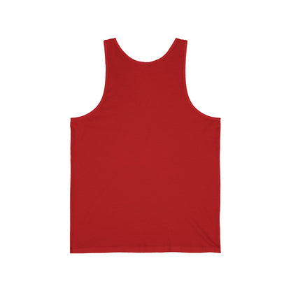 Namaste Here Dad Jersey Tank Red Tank Top