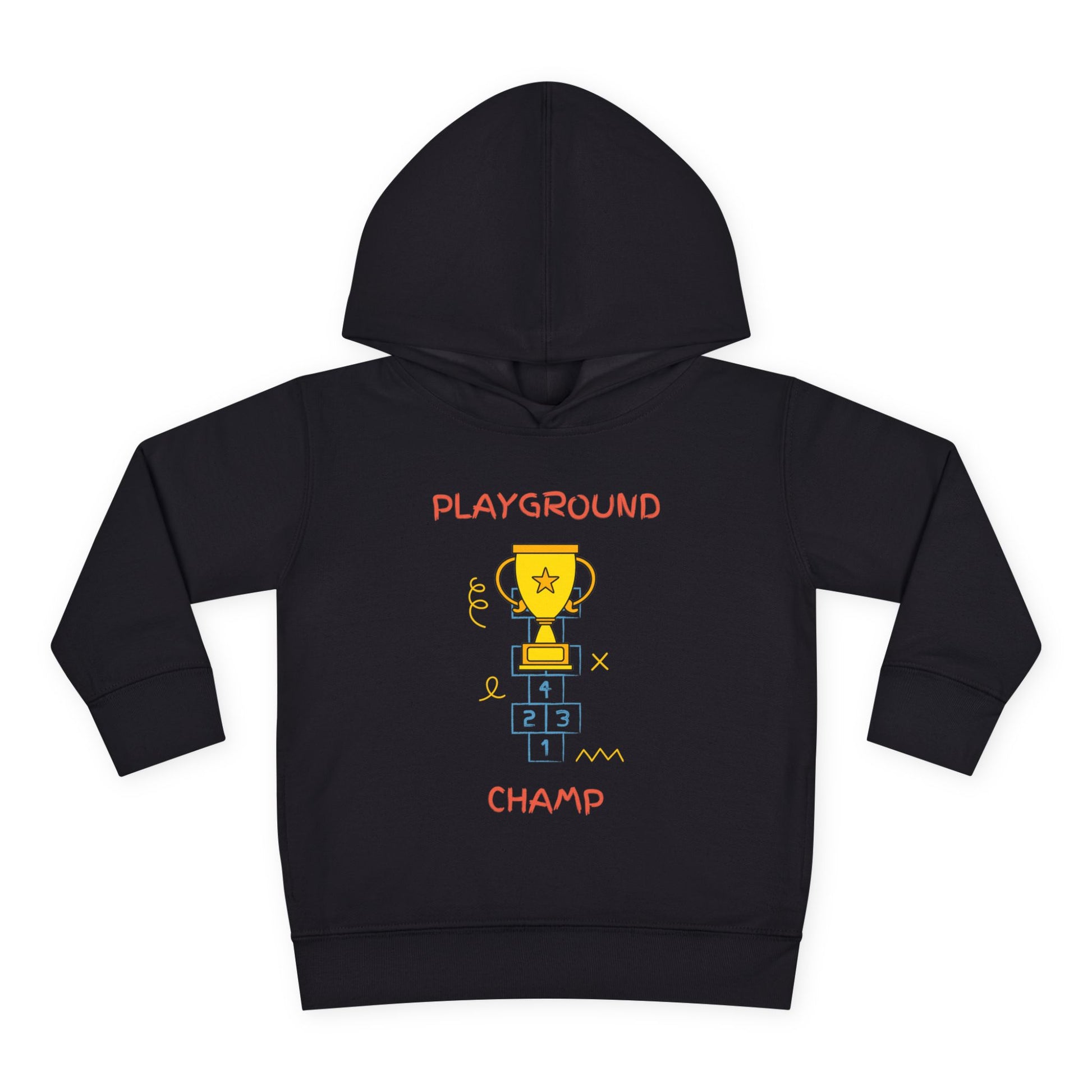 Playground Champ Toddler Fleece Hoodie Black Kids clothes