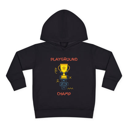 Playground Champ Toddler Fleece Hoodie Black Kids clothes