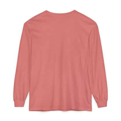 Namaste Here Dad Long Sleeve Tee Berry Long-sleeve