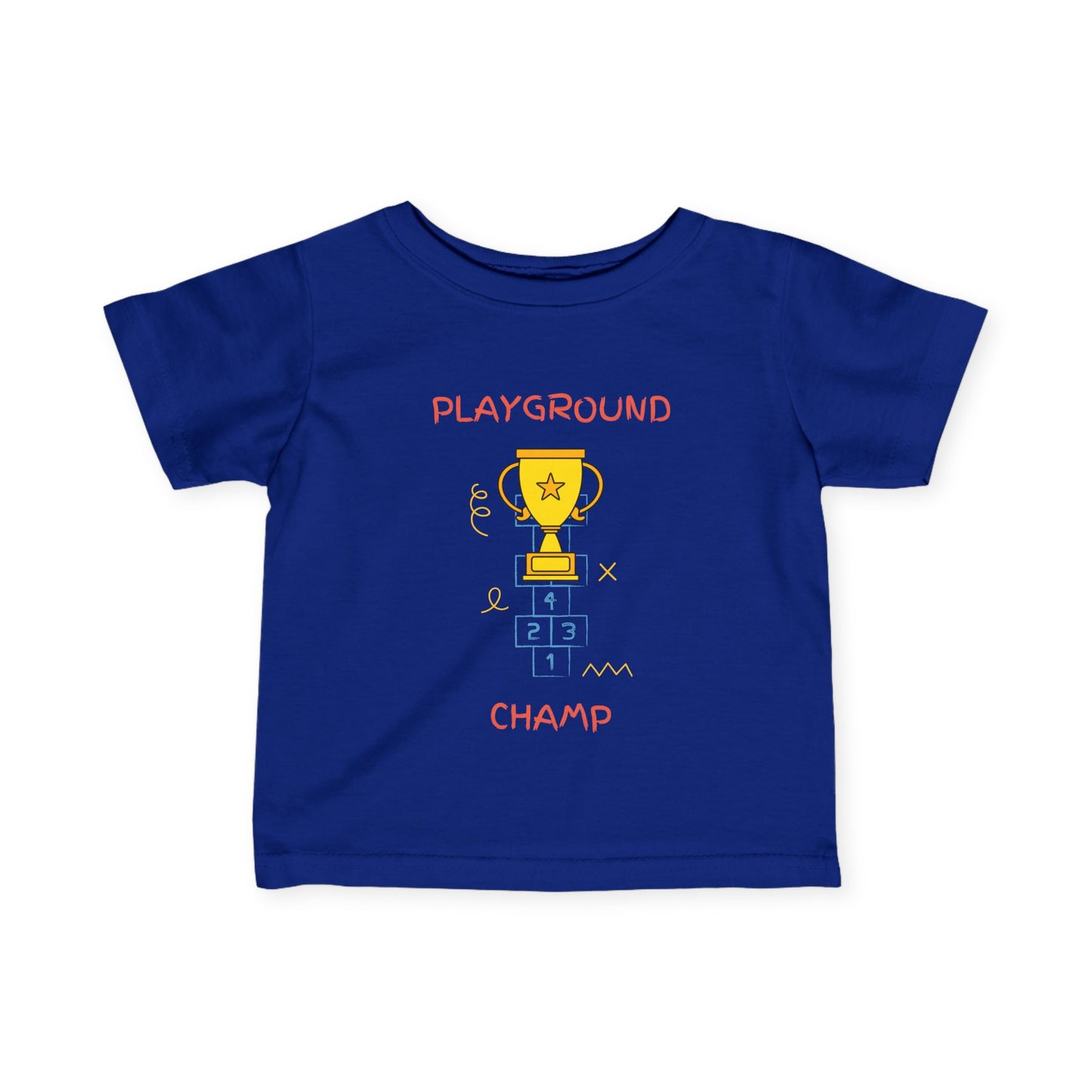 Playground Champ Infant Tee Royal Kids clothes
