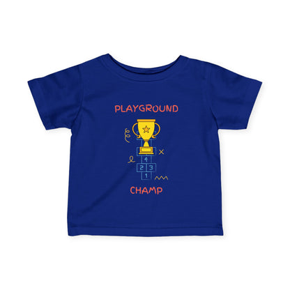 Playground Champ Infant Tee Royal Kids clothes