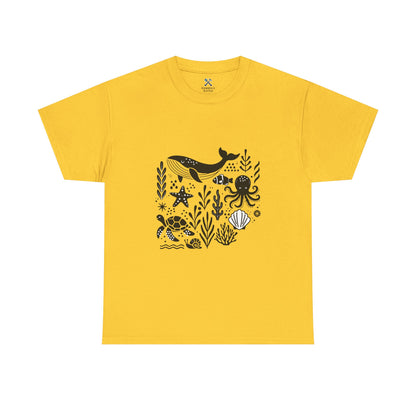 Ocean Life High Contrast Tee