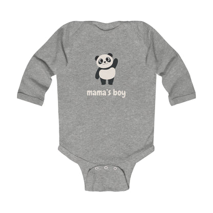 Mama's Boy Baby Long Sleeve One-piece