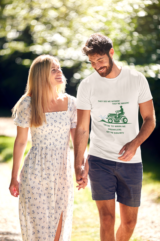 Mow Dad Mow Problems Tee