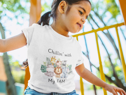 Chillin With My Fam Infant & Toddler Tees