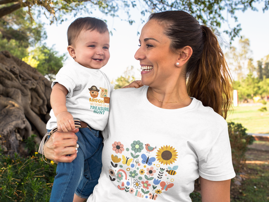 Flutter & Bloom High Contrast Tee